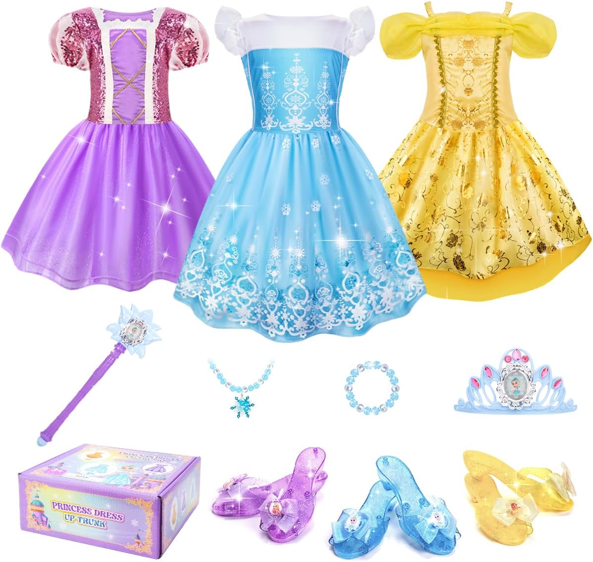 Princess dress up set 16 pieces
