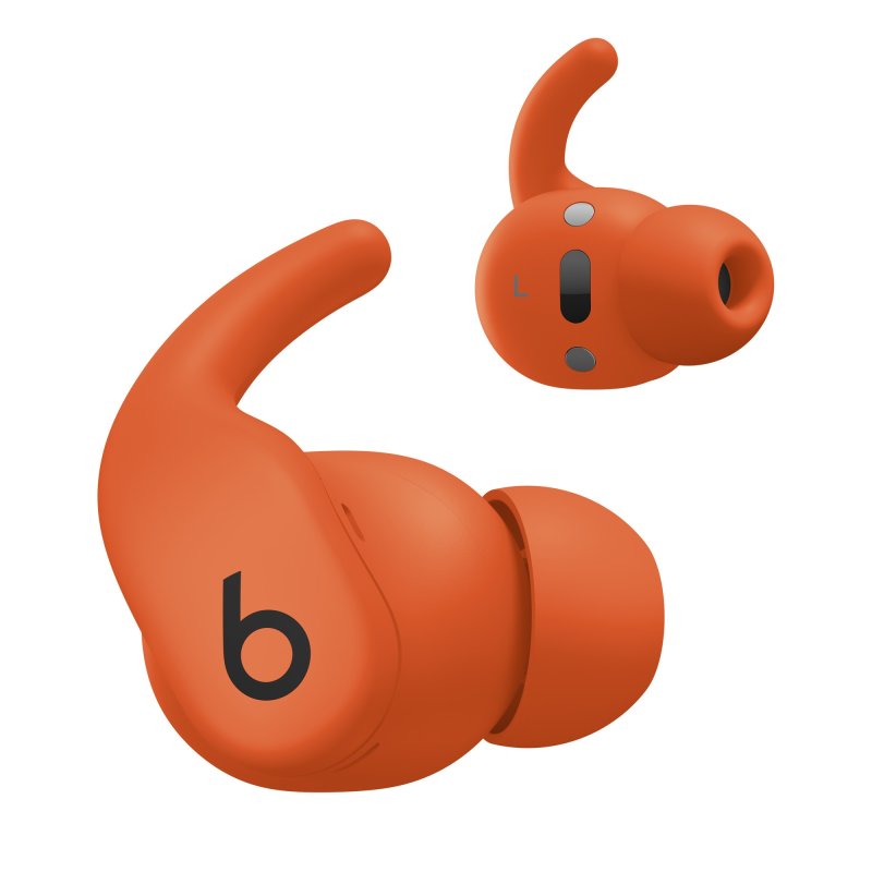 Detalle de Beats Powerbeats Fit Auriculares Deportivos Inalámbricos con ANC – Naranja Eléctrico