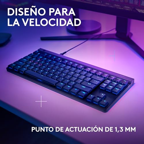 Detalle 2 de Logitech G G515 TKL: Teclado gaming compacto con cable y perfil bajo