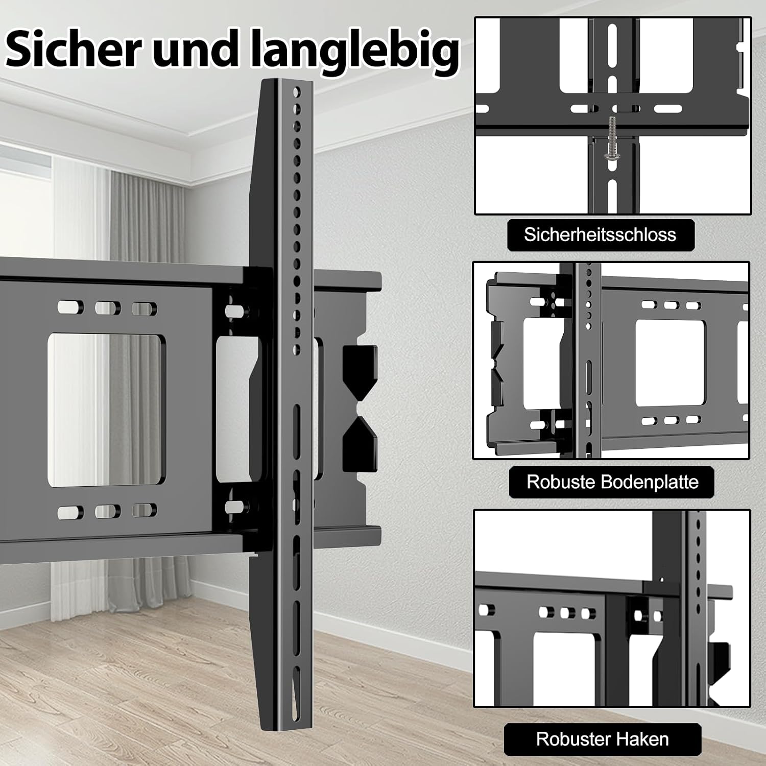 Thumbnail 4 de JXMTSPW Wandhalterung Fest 50–120 Zoll