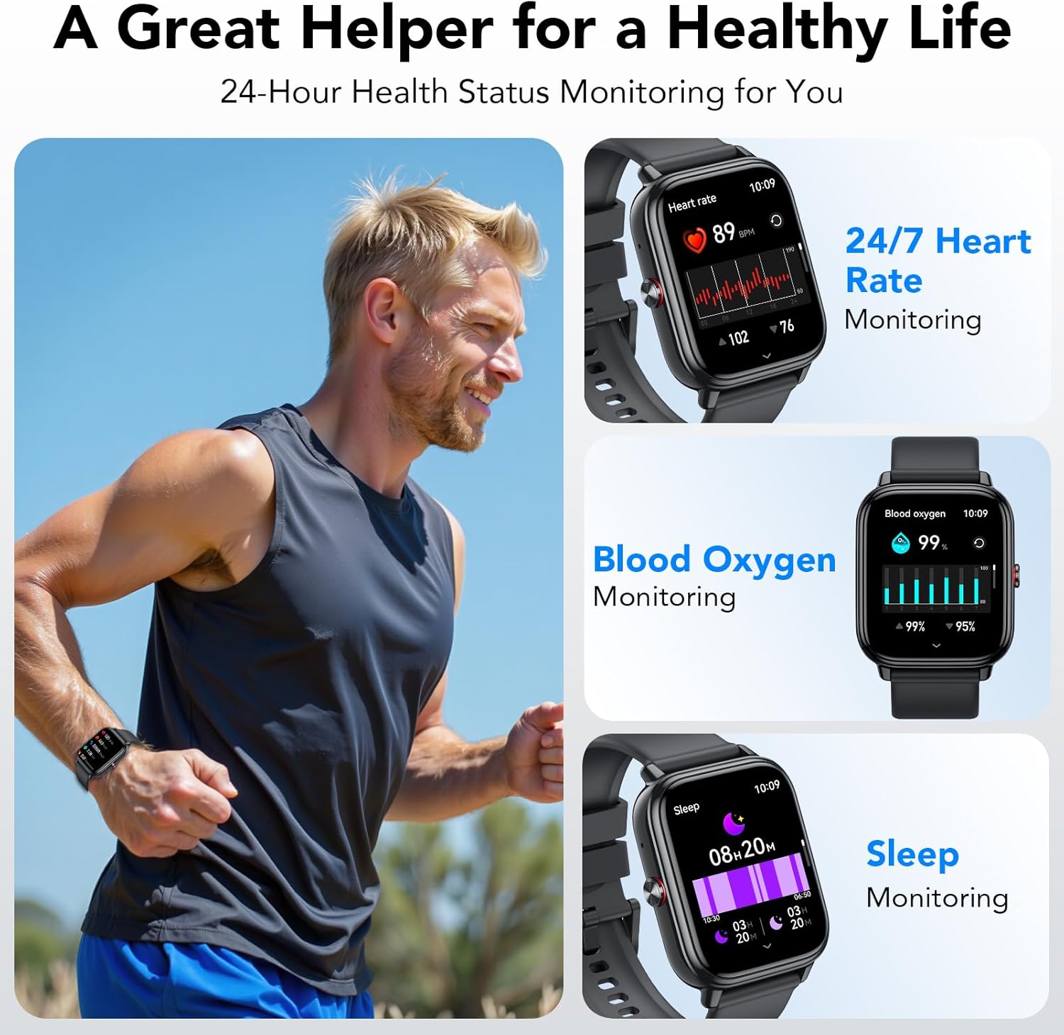 Thumbnail 3 de Tiksounds Smart Watch 2026, 20 days