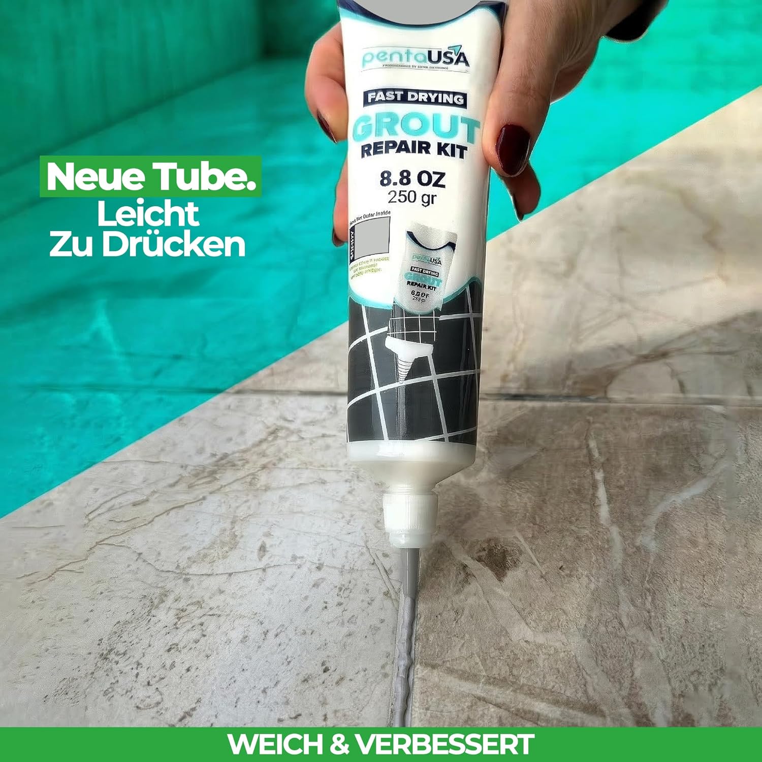 Detalle 2 de PentaUSA Fugenmörtel Fugenreparatur Set