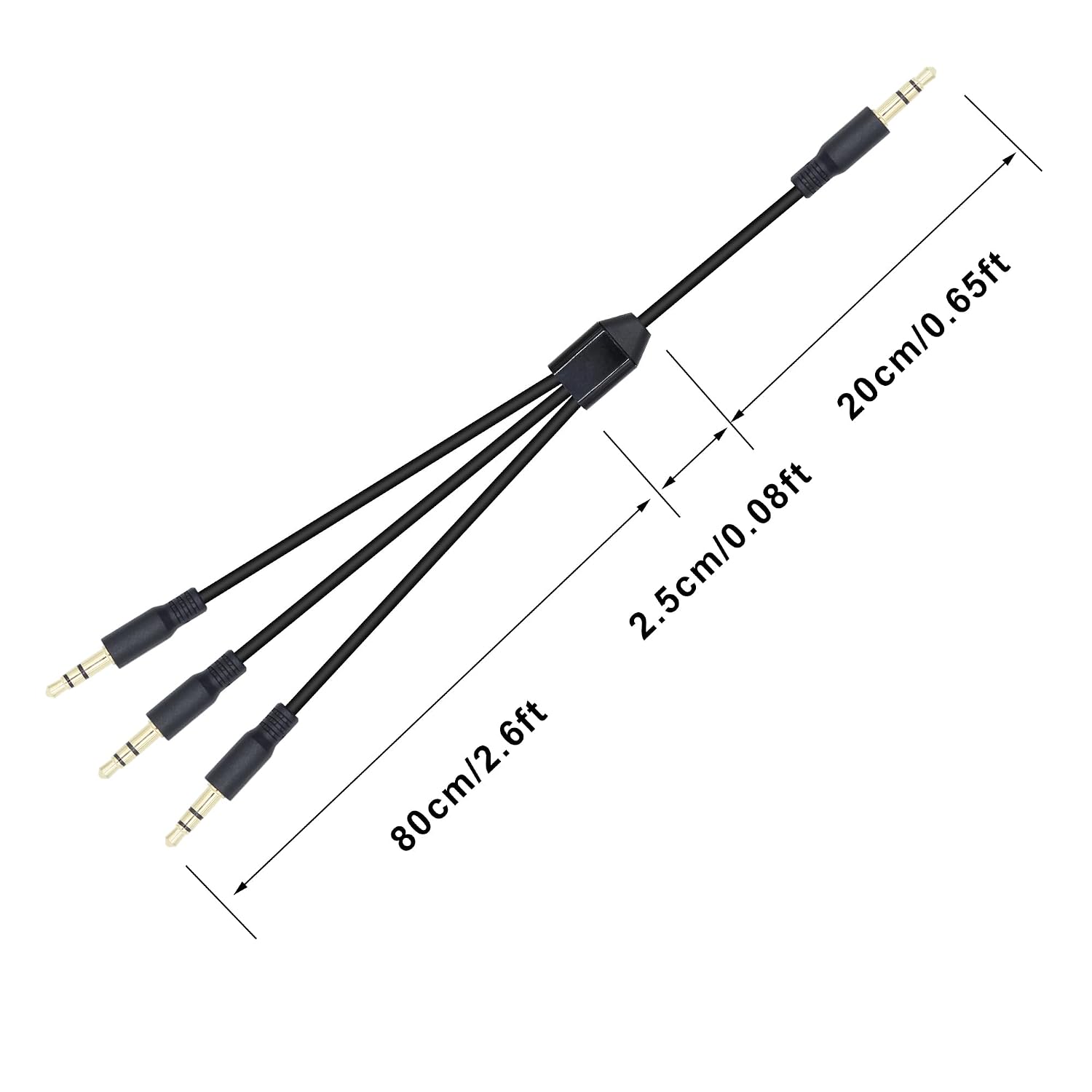 Thumbnail 6 de Xilaghy 3.5 mm headphone splitter, 1 m