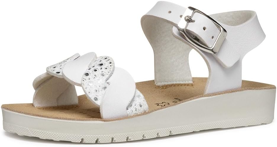 Detalle de Geox J Sandal Costarei Gi, Bambine e Ragazze: sandali traspiranti per estate e avventure quotidiane