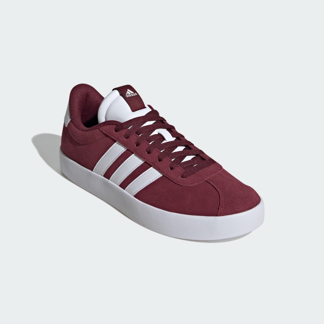 Detalle de Adidas Zapatilla VL Court 3.0 en Burgundy