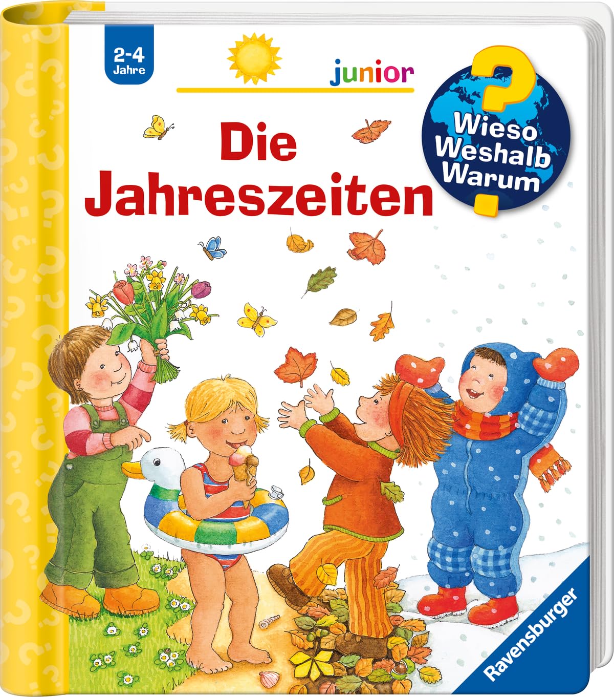 Detalle de Ravensburger Wieso? Weshalb? Warum? junior, Band 10: Die Jahreszeiten – barnbok för 2–4 år