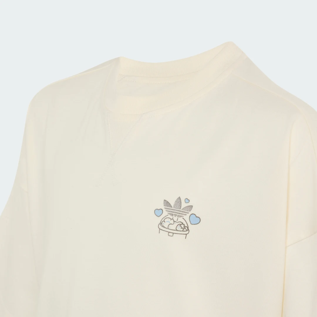 Thumbnail 2 de Camiseta estampada BUBBLE TEA de Adidas — blanco, comodidad y estilo para el día a día