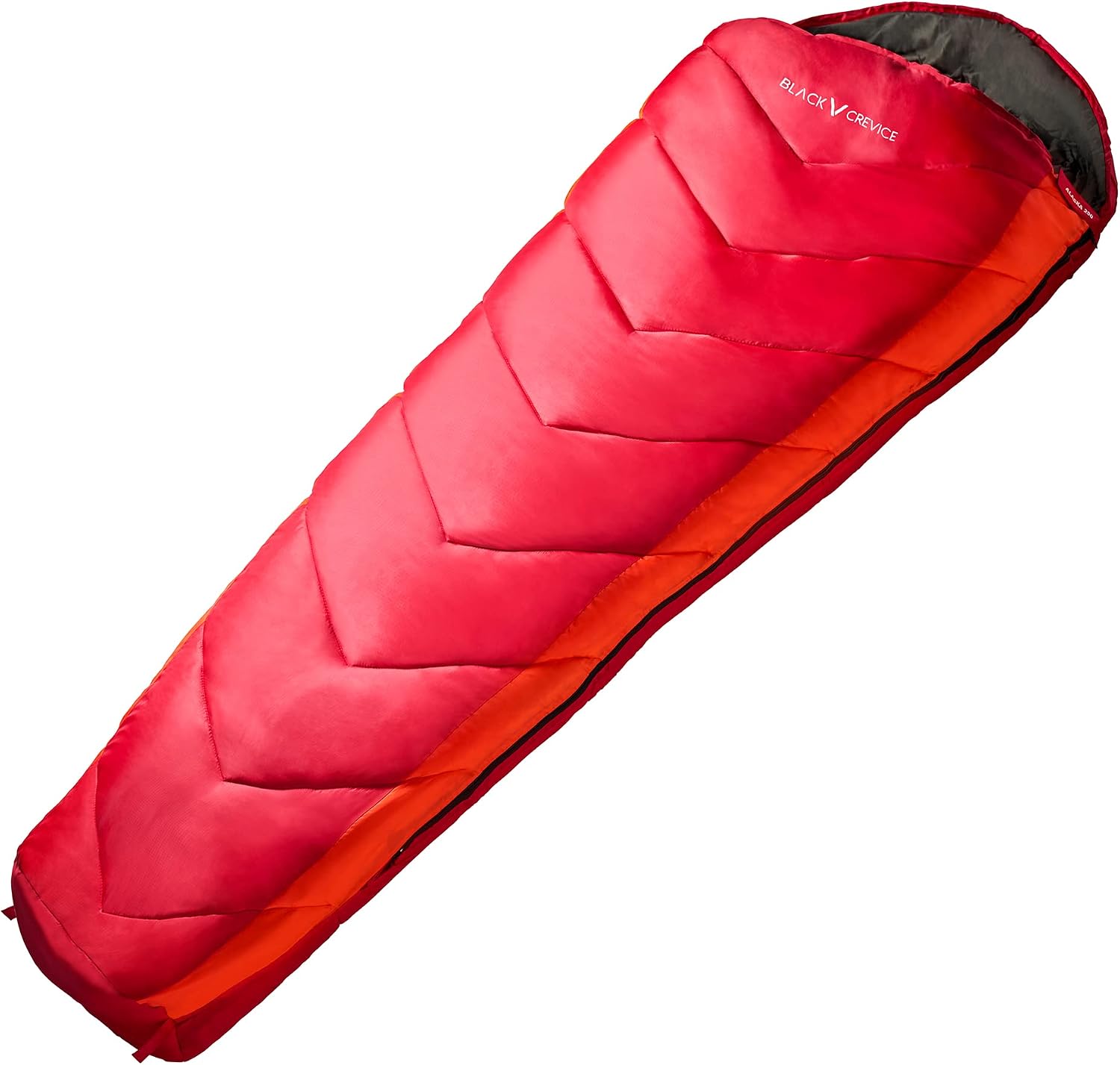 Detalle de Black Crevice Alaska 250 – Sacco a Pelo Unisex Adulto