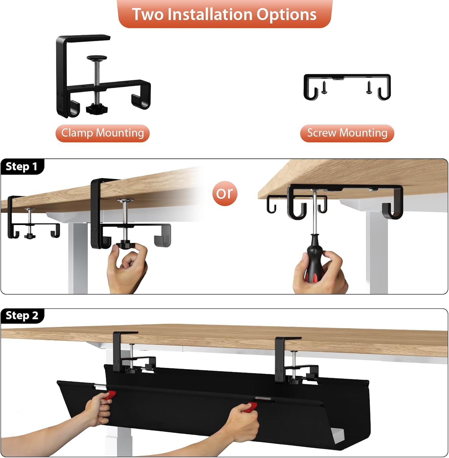 Thumbnail 5 de Univivi 36" Cable Management Tray