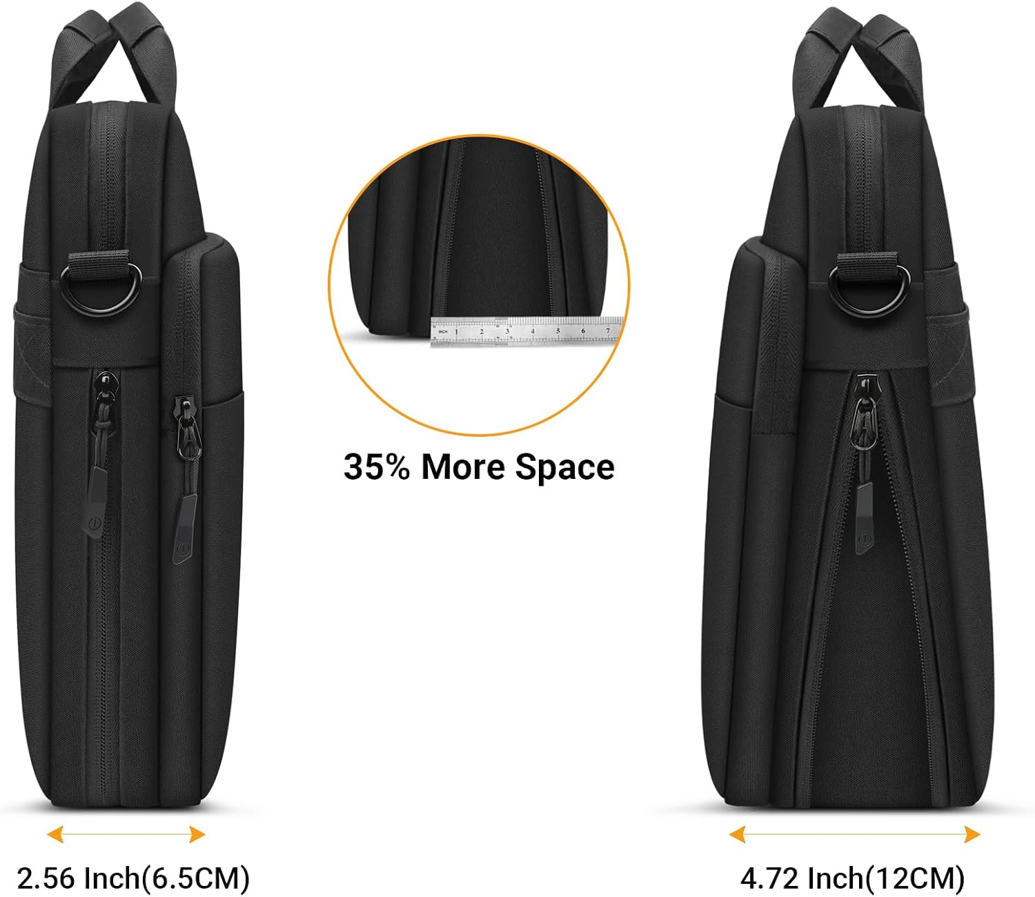 Thumbnail 3 de ZYB Große Laptoptasche 17 Zoll