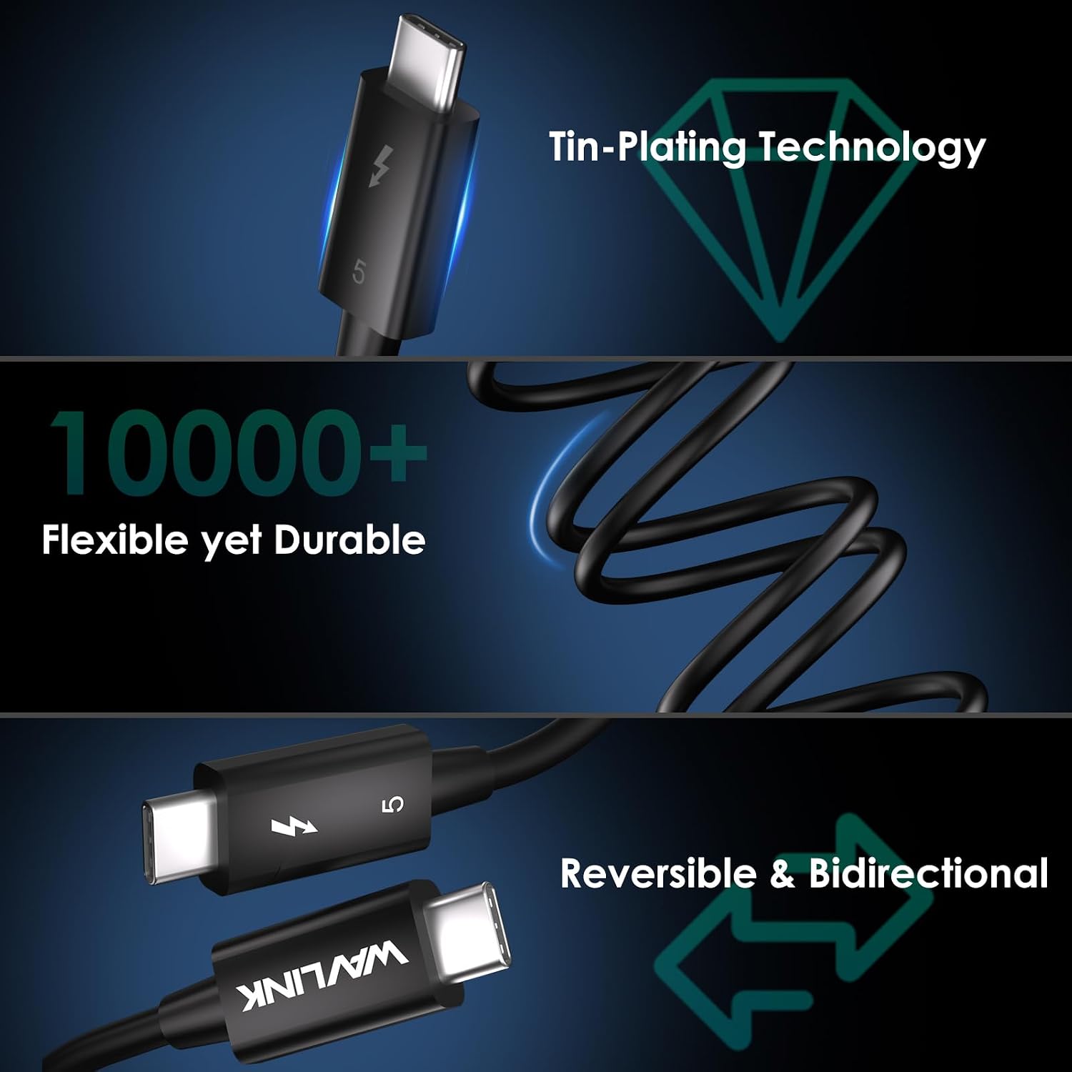 Thumbnail 6 de WAVLINK Thunderbolt 5 120 Gbps 240W