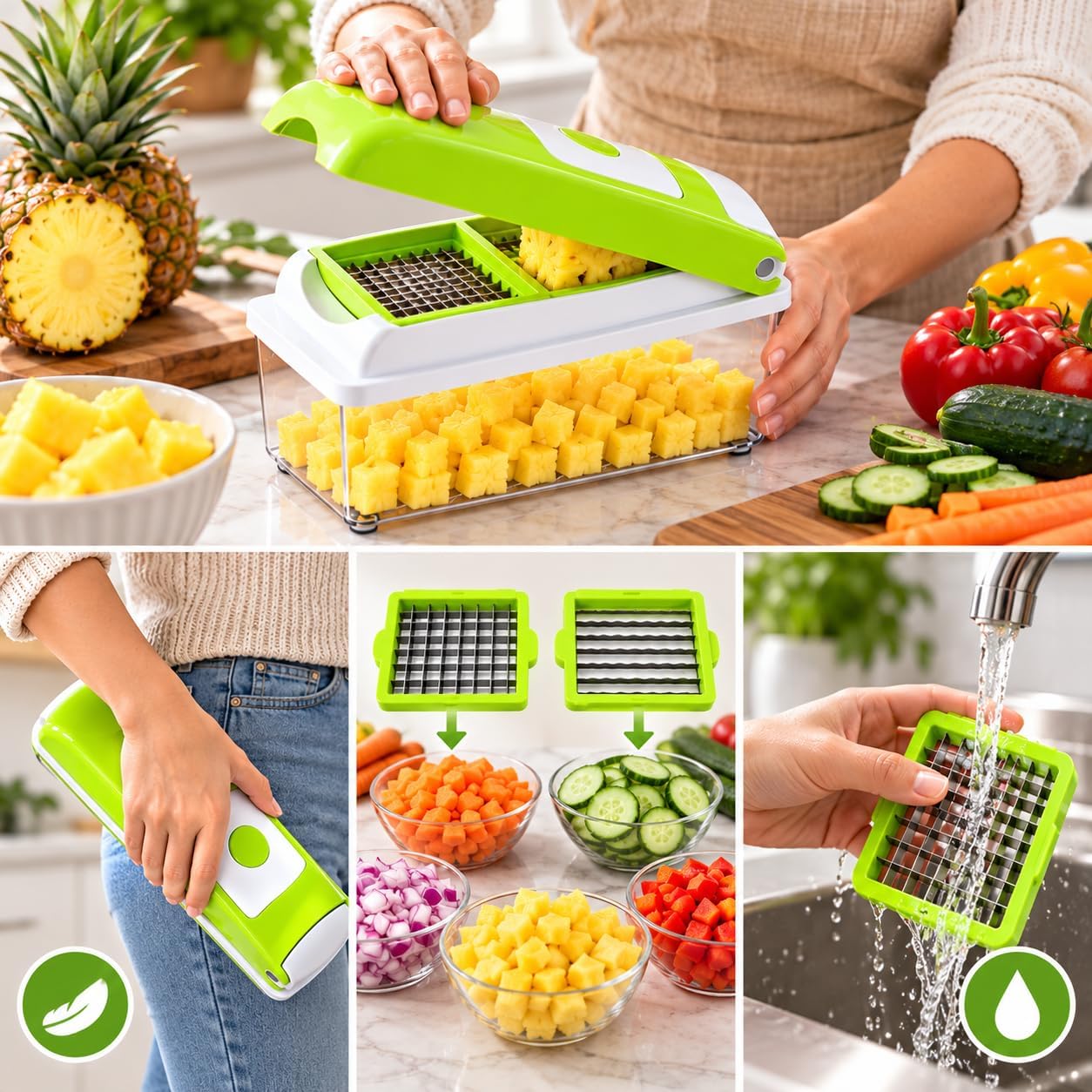 Thumbnail 5 de Vidalia Chop Wizard 2-Cup Vegetable Chopper ๐