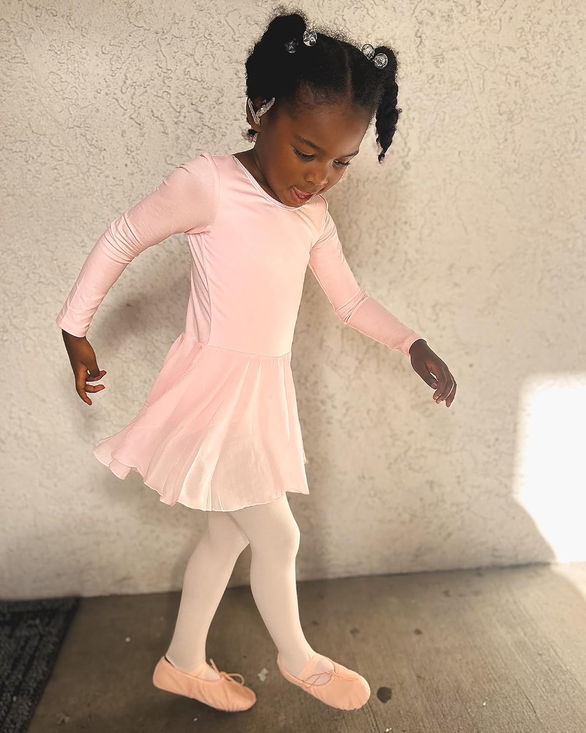Detalle 2 de Stelle Girls’ Ballet Leotard in Cotton