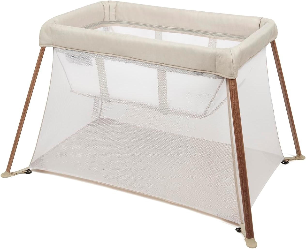 Nested Aerflo 3 in 1 Travel Cot (0+): Bassinet, Cot and Toddler Playpen