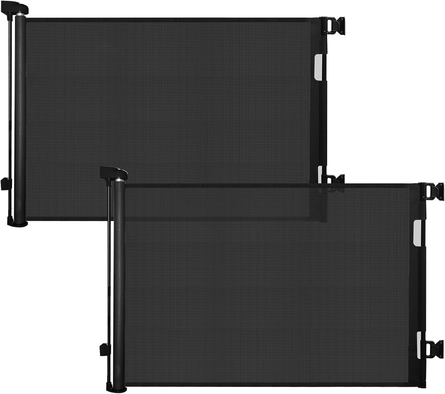 Thumbnail 6 de Barrière de Sécurité Rétractable pour Bébé et Animaux – Extensible 0-140 cm, Noir