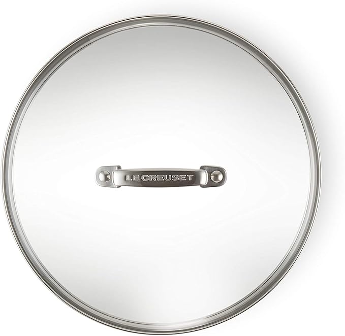 Le Creuset Tapa de Cristal 30 cm Plateada y Transparente 🥘