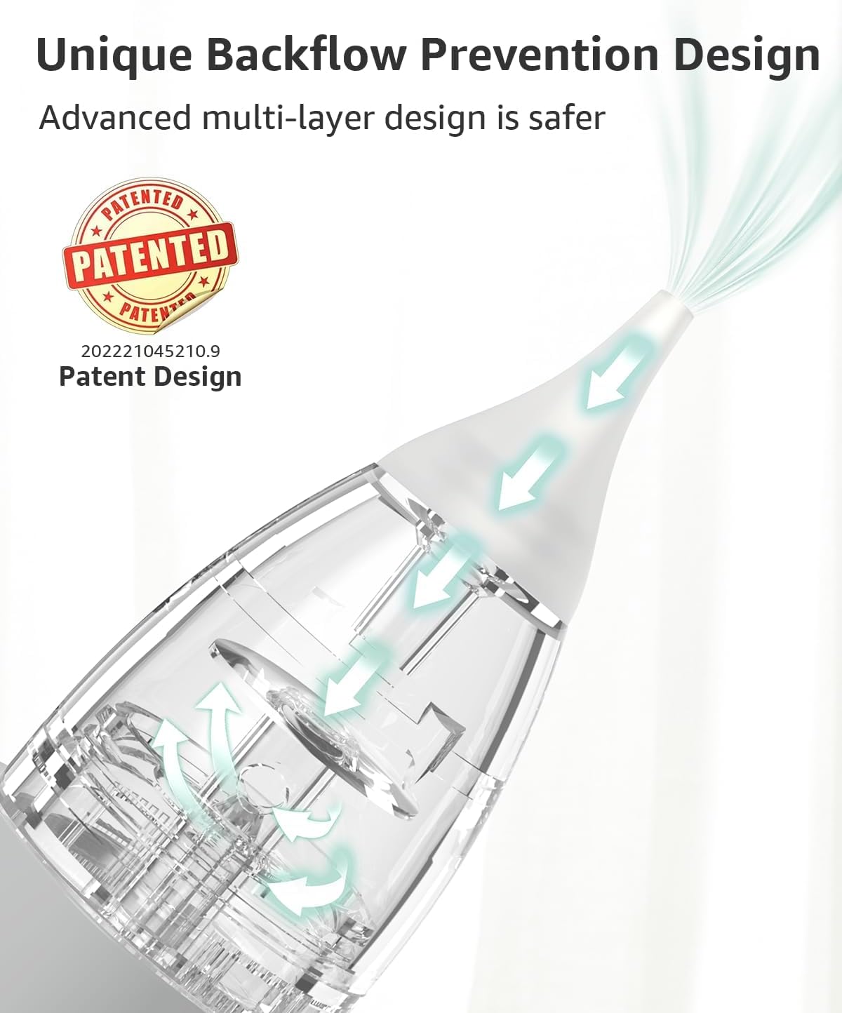 Thumbnail 4 de Nasal Aspirator for Baby: Baby Nose Sucker Pro with 3 Soft Silicone Tips and USB-C Recharge