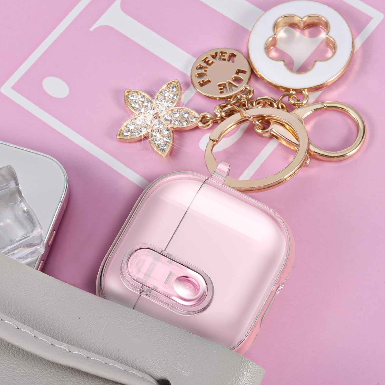 Detalle 2 de VISOOM Clear Case AirPods 4 with Lock