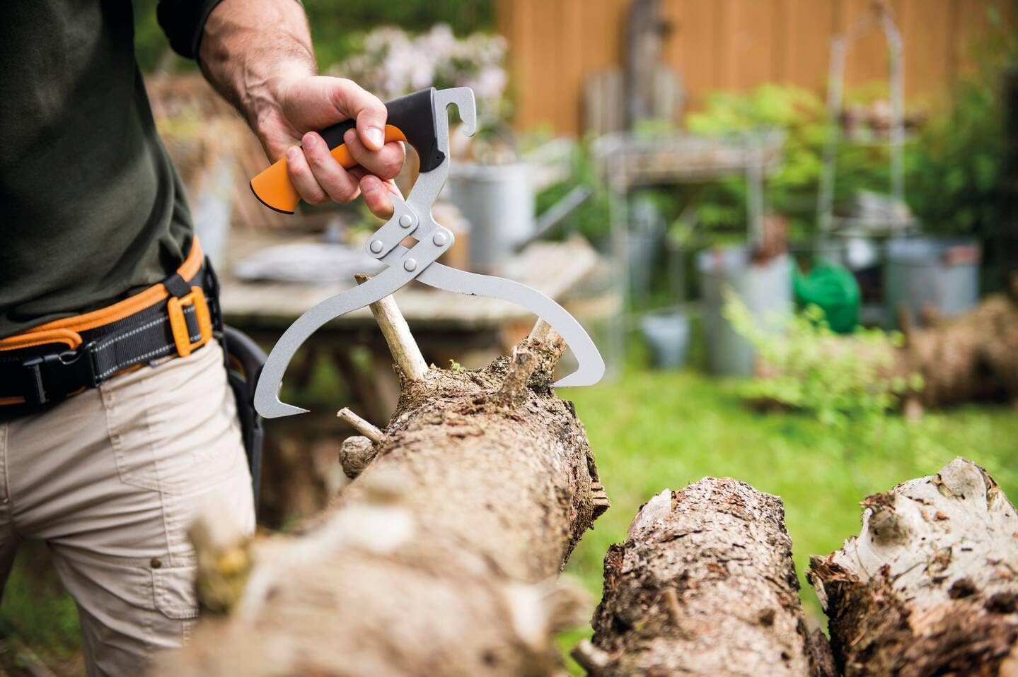 Thumbnail 5 de Fiskars WoodXpert Tenaglia per tronchi 1003625: robusta, ergonomica e versatile