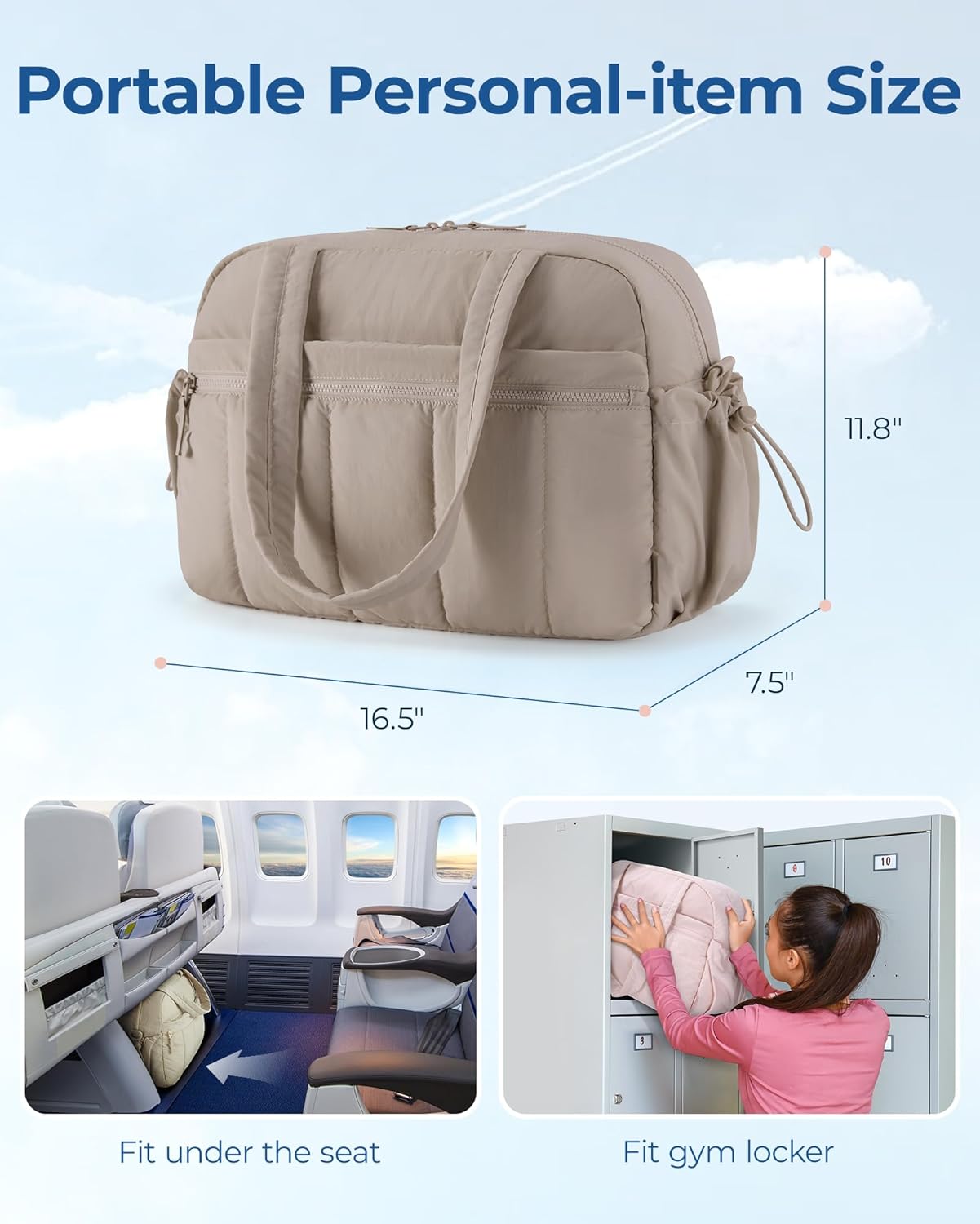 Thumbnail 1 de BAGSMART 24L Weekend Travel Bag