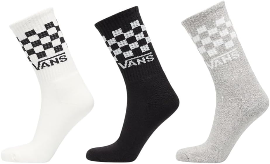 Detalle de Vans Classic Check Crew Chaussettes lot de 3