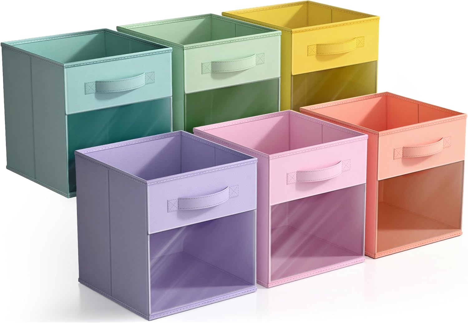 Thumbnail 5 de Sorbus 11 Inch Storage Bins — 6-Pack fabric boxes