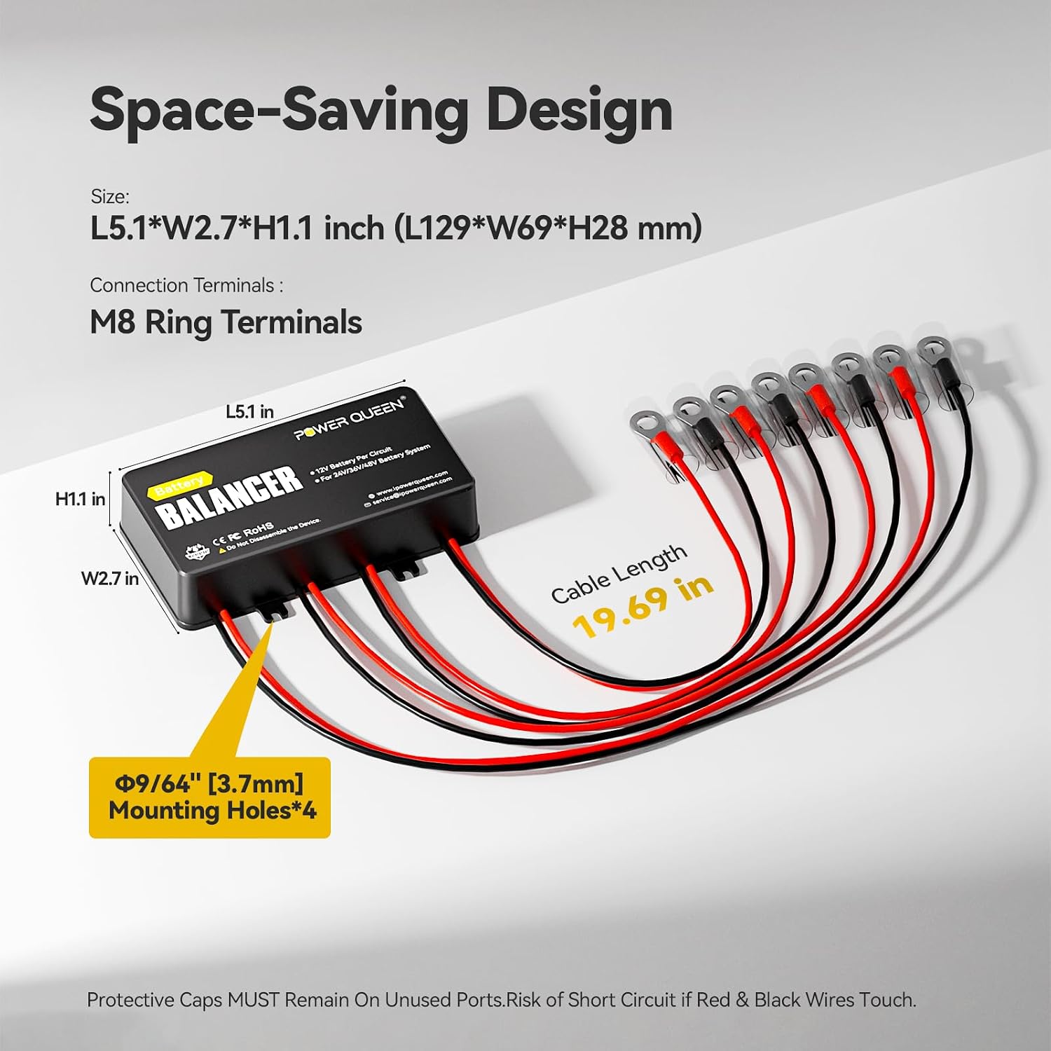 Thumbnail 6 de Power Queen 48V (4 × 12V) Battery Equalizer for 24V, 36V and 48V Banks