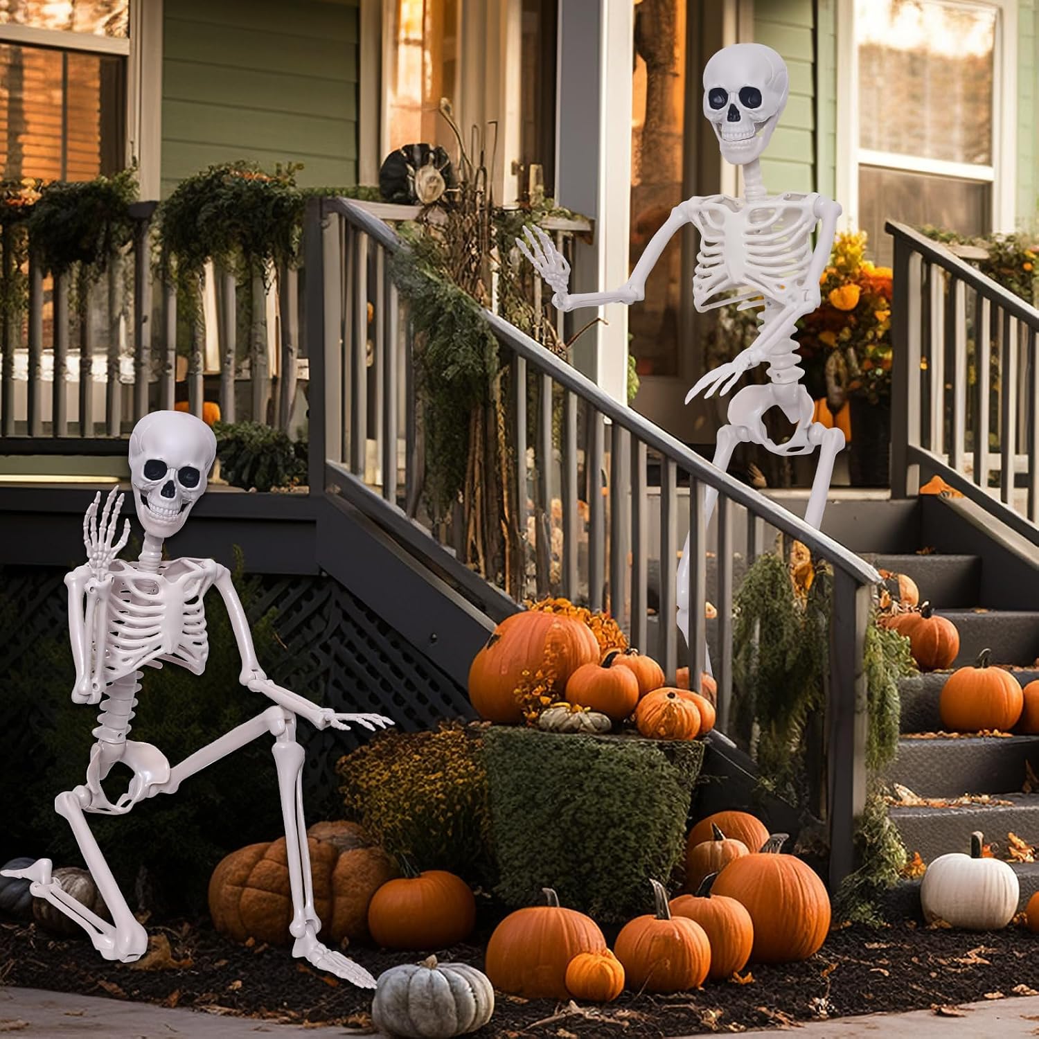 Detalle 2 de Posable Skeleton Decorations, 90 cm