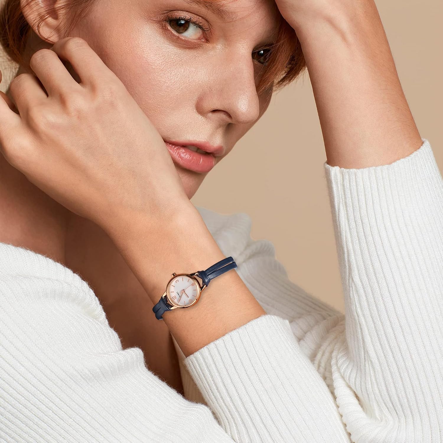 Thumbnail 4 de BUREI Mini reloj analógico mujer 30 m