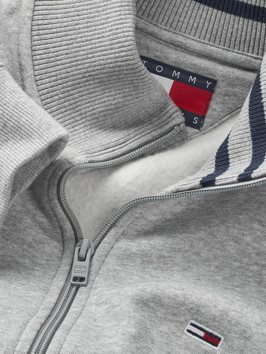 Thumbnail 3 de Tommy Jeans DM0DM20340 męska bluza polarowa na zamek, regularny krój