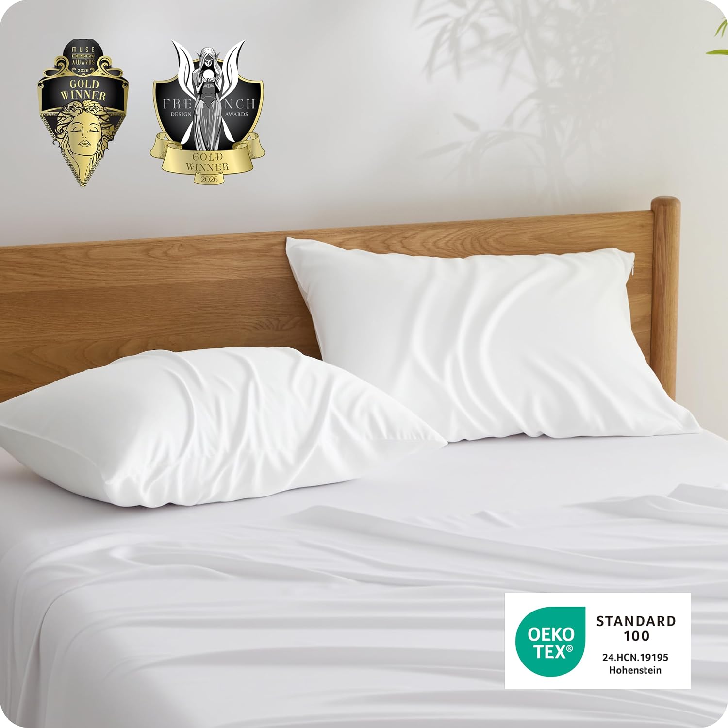 Thumbnail 6 de Bedsure Pillowcases, Queen Size