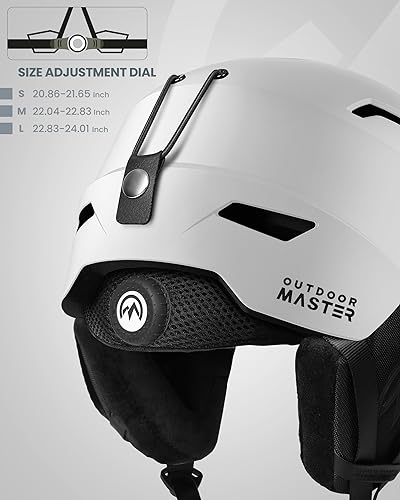 Detalle 2 de OutdoorMaster Ski Helmet Set with Goggles