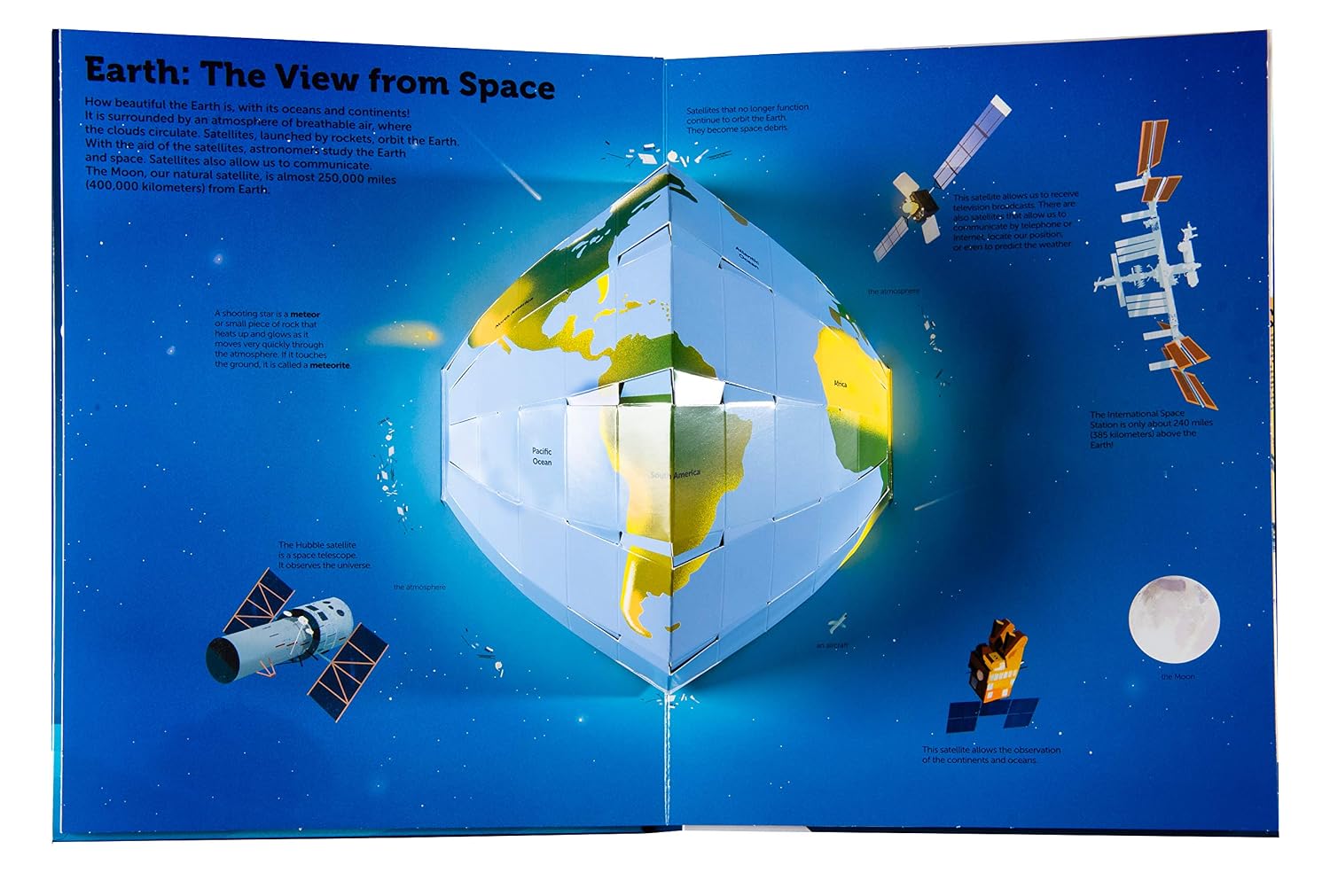 Thumbnail 4 de The Ultimate Book of Space Hardcover, Illustrated Book for Kids