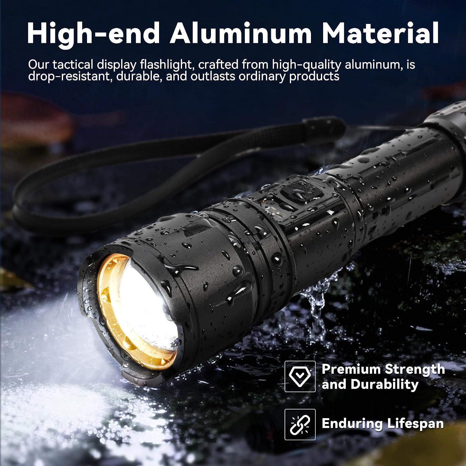 Thumbnail 6 de SYNCGLOW rechargeable flashlight 3000mAh