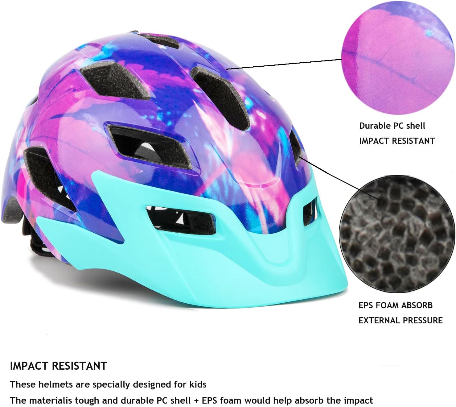 Thumbnail 2 de Exclusky Kids Helmet 180 g bike safety