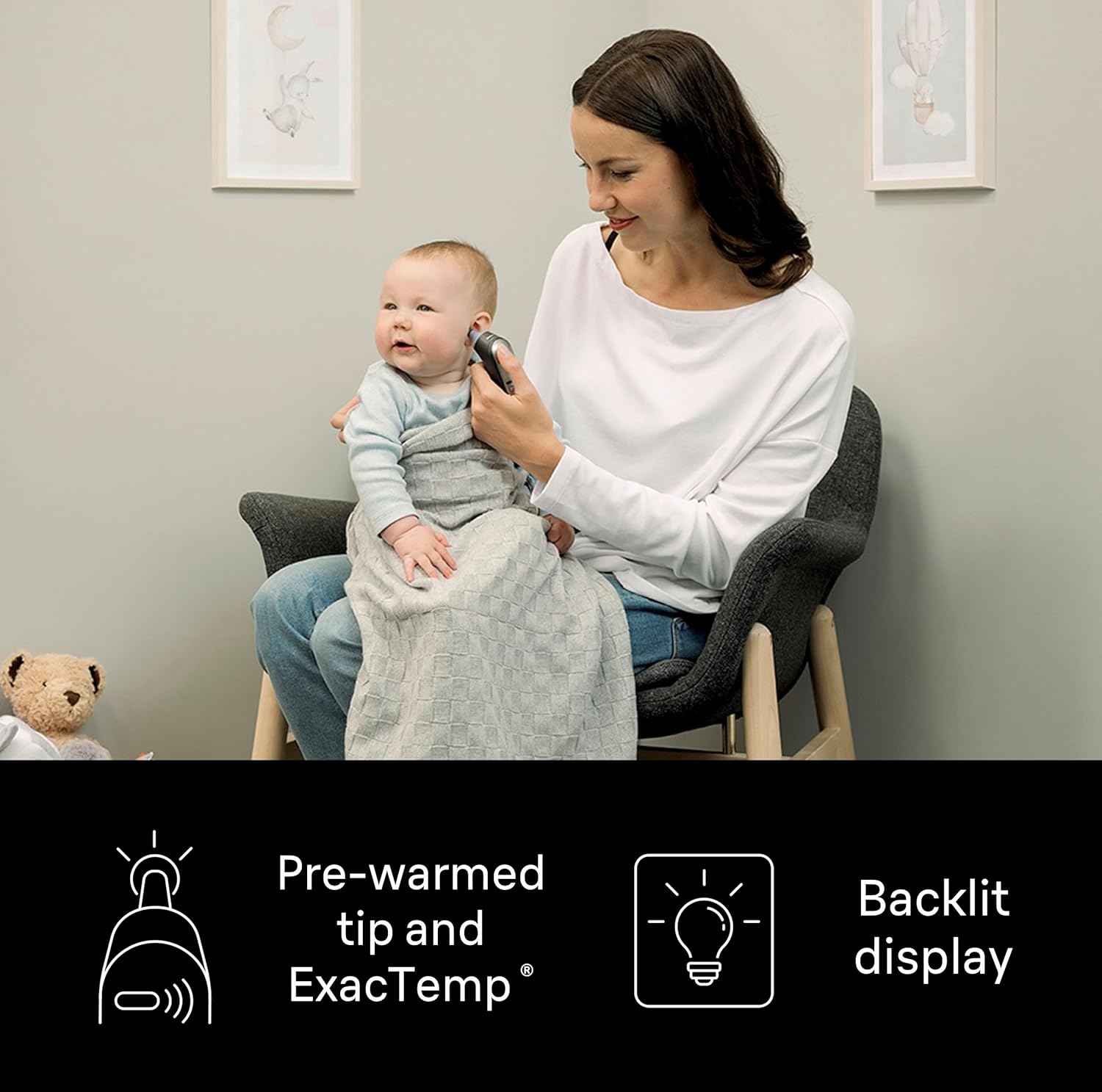 Thumbnail 5 de Braun ThermoScan 7 Ear Thermometer with Age Precision Technology