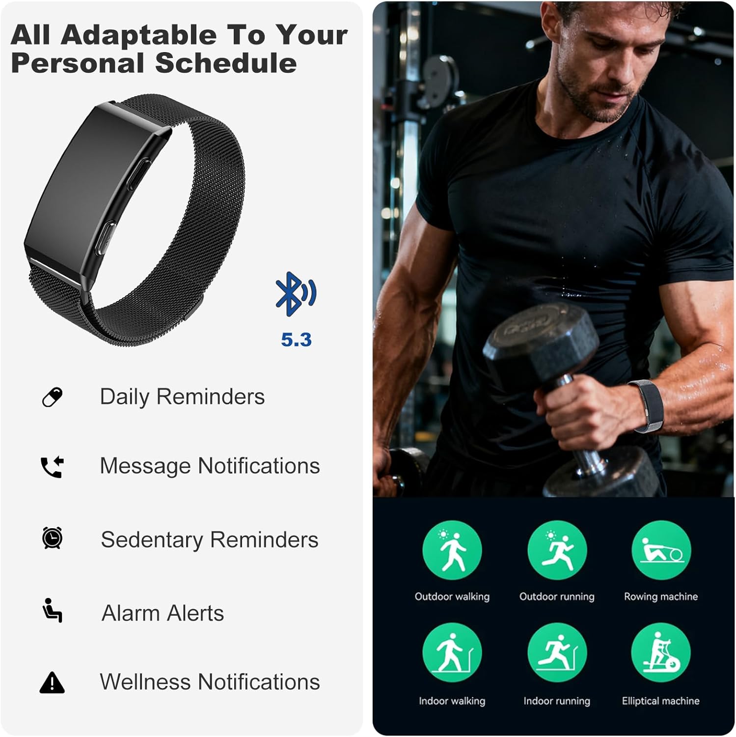 Thumbnail 6 de Fitness Tracker 15-Day Battery