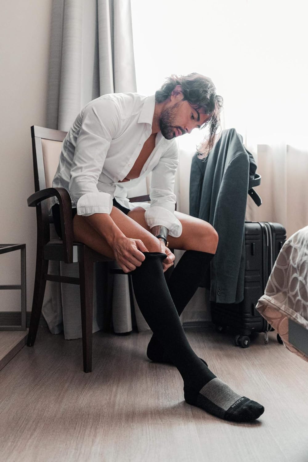 Thumbnail 2 de Relaxsan Essential+ 922 : bas médicaux K2 à compression graduée 23-32 mmHg sans manchons