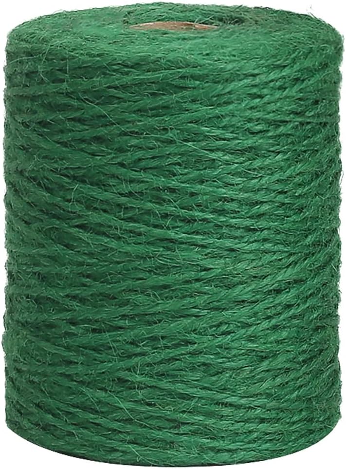 Detalle de Vivifying 200M Gartenschnur (2 mm) – Pflanzenbinder aus biobasiertem Hanf zum Binden & Basteln