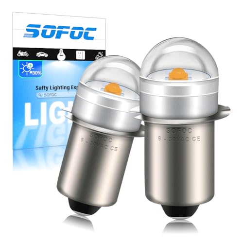 Detalle de SOFOC P13.5S lampadina LED 6-30 V AC/DC, bianco caldo 3000 K