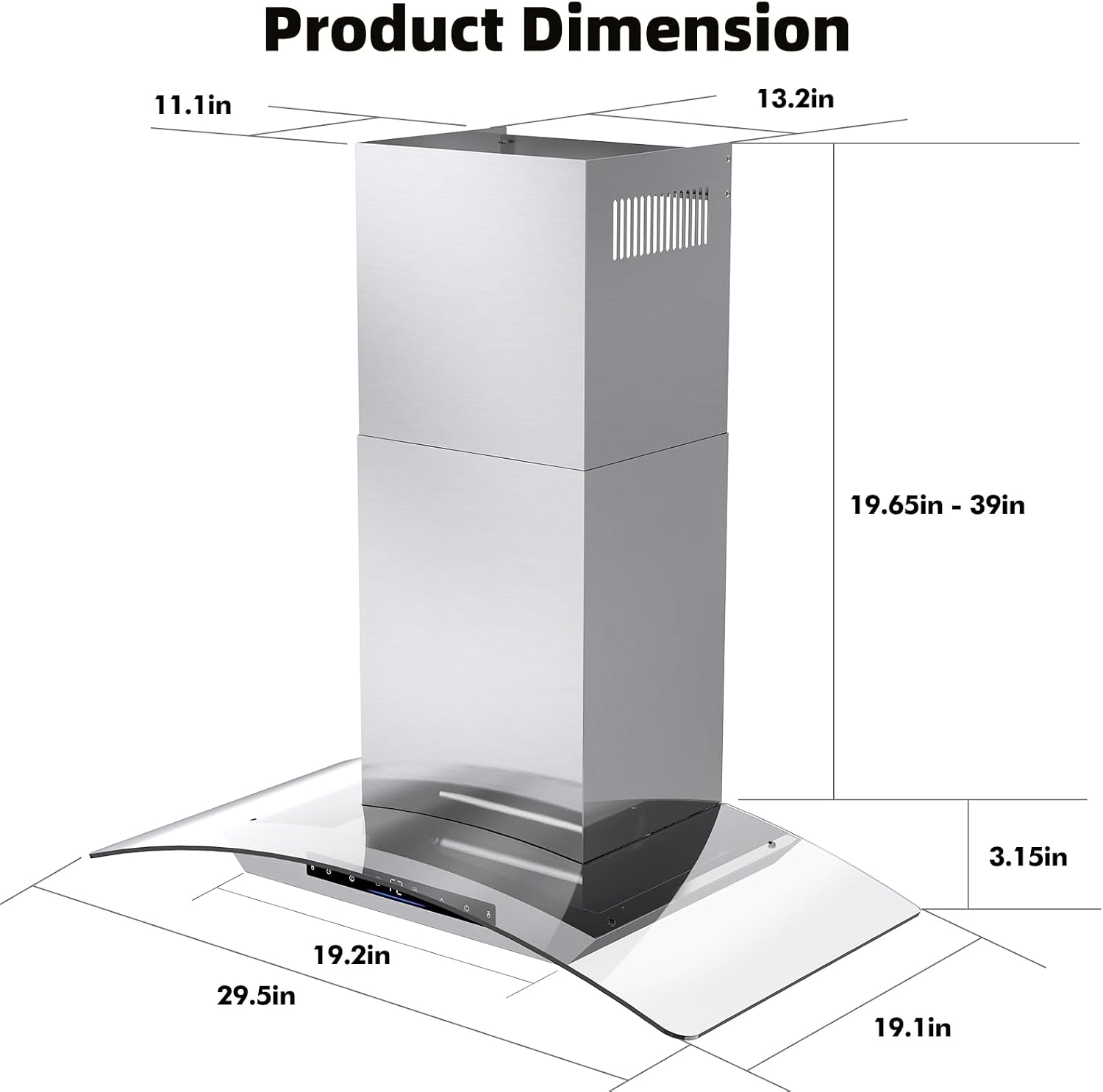 Thumbnail 5 de Wall-Mount Range Hood, 30-Inch