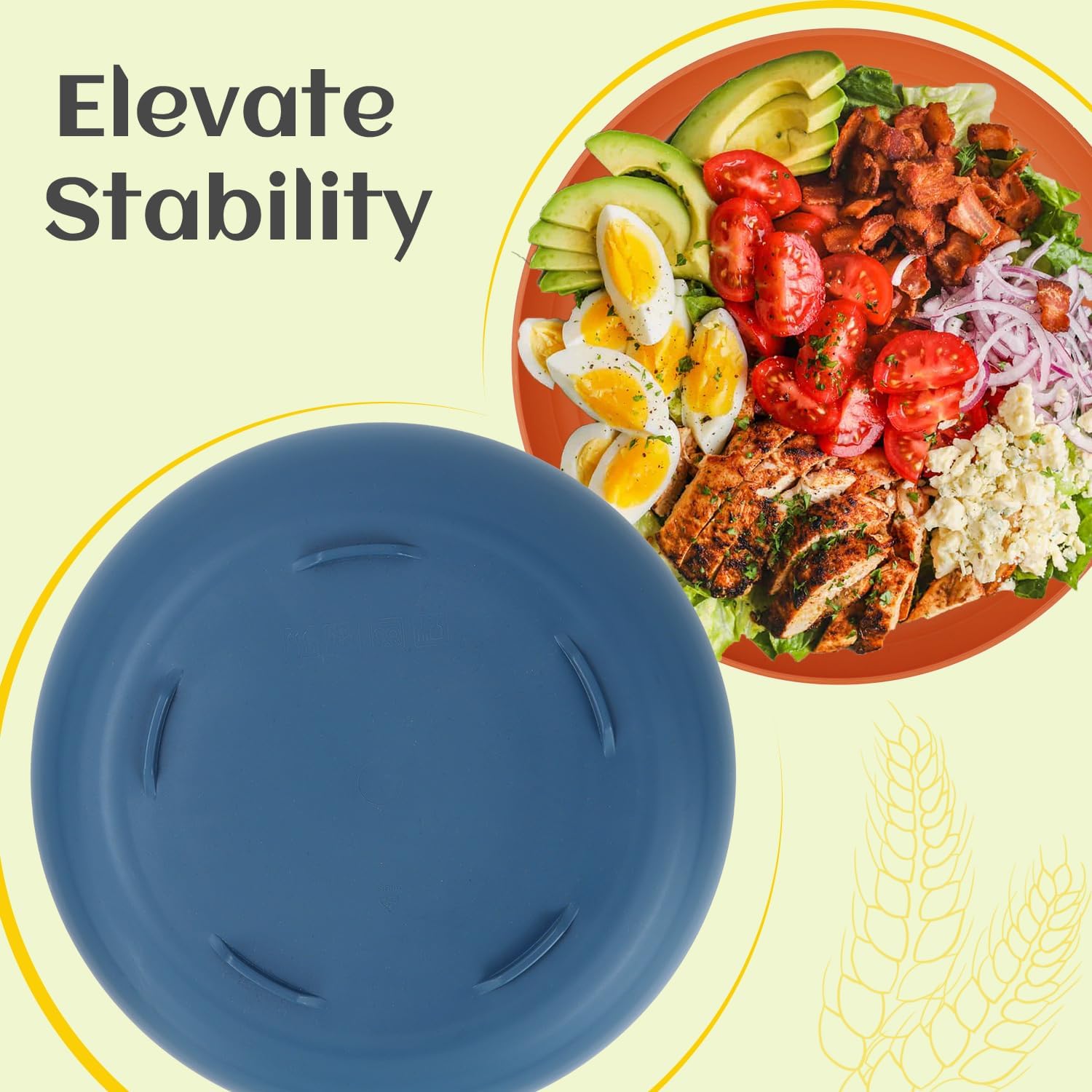 Detalle 2 de Homienly Deep Dinner Plates 11 inch 🍽
