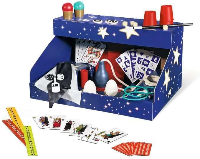 Detalle de Ravensburger 21940 Die große Zaubershow – Zauberkasten für Kinder ab 8 Jahren