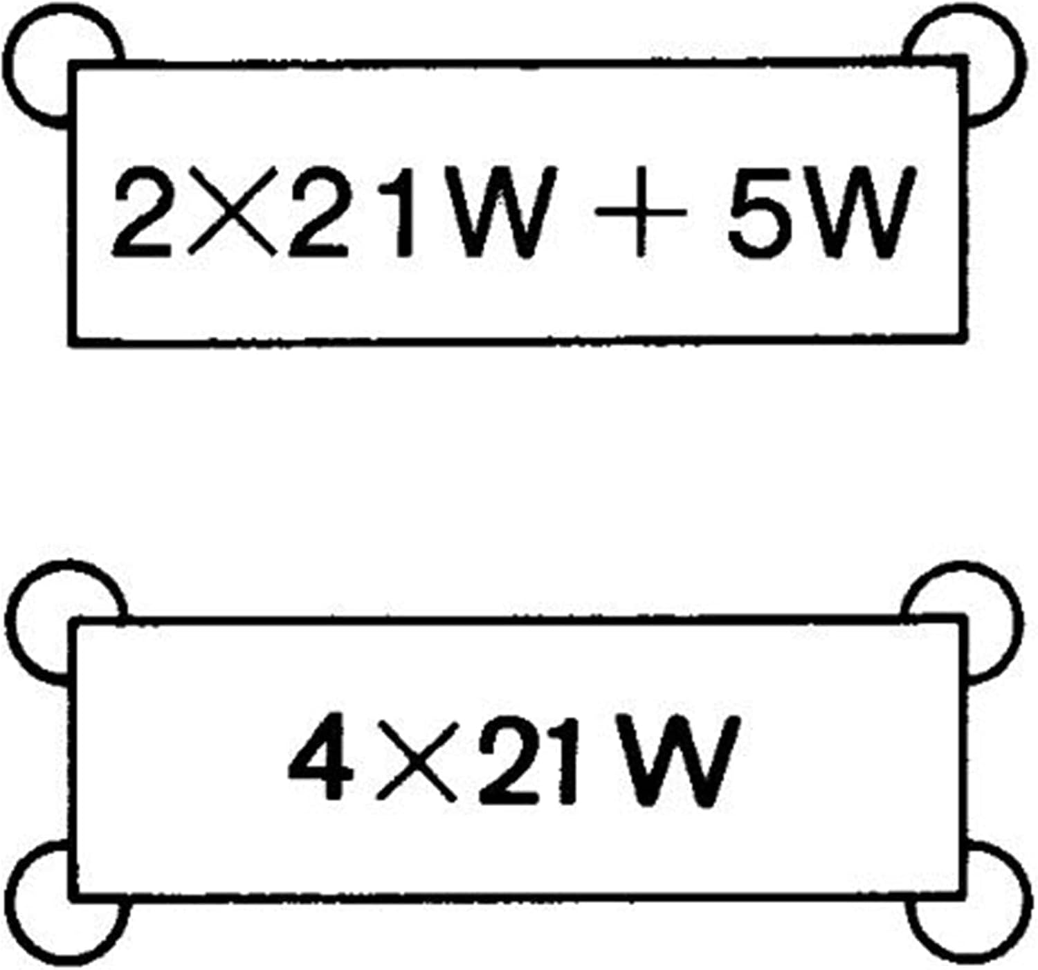 Detalle de Hella 4Db 001 887-041 centrale clignotante 12 V à 4 pôles