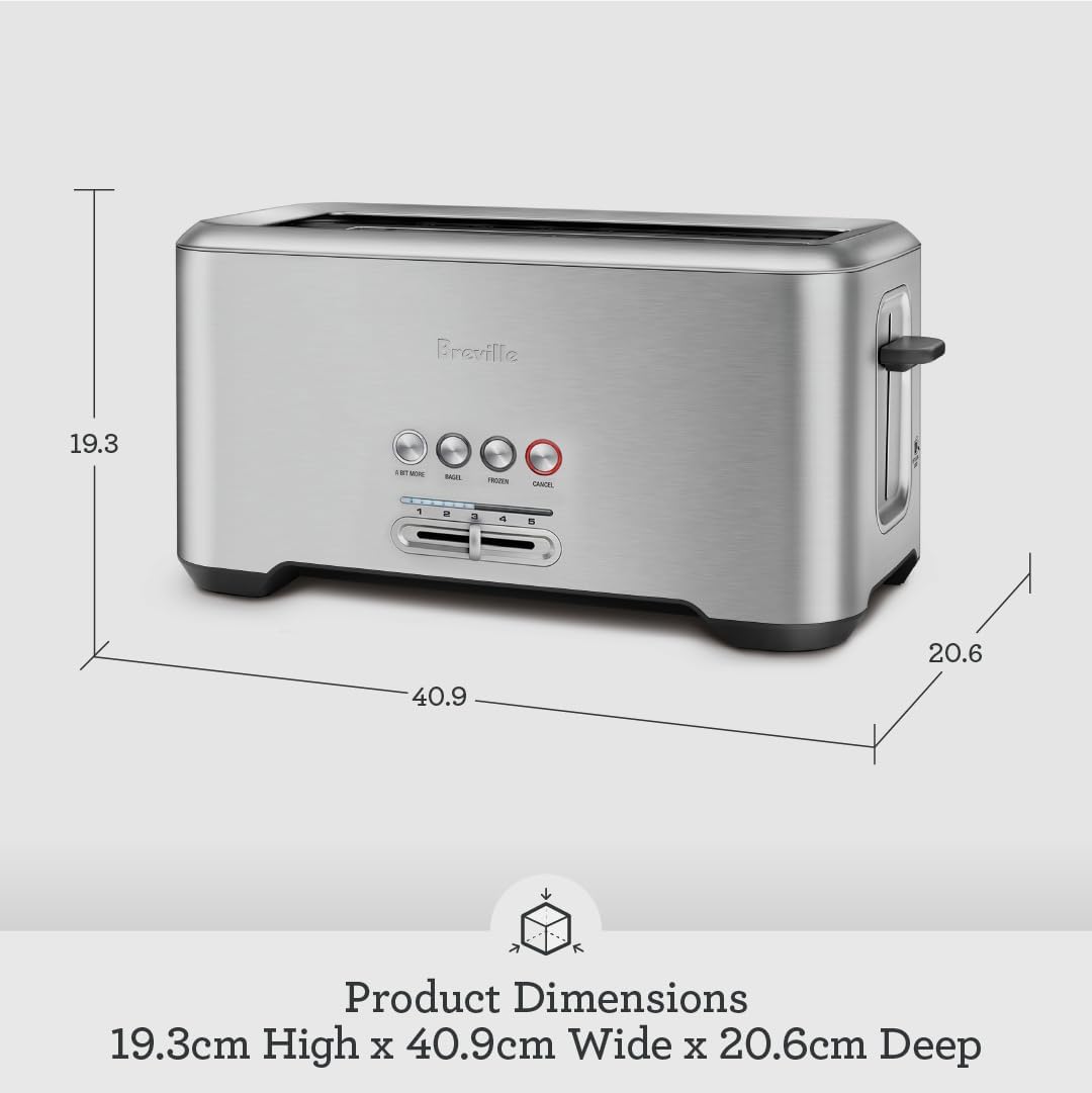 Detalle de Breville 4-slice toaster BTA730XL