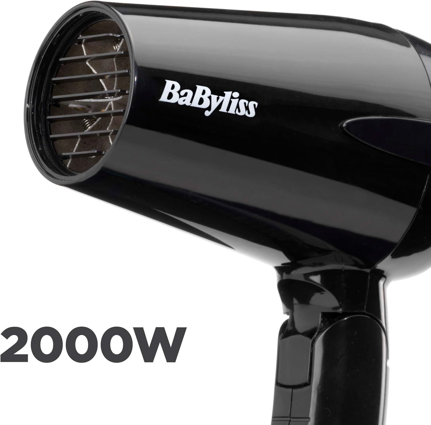 Detalle de BaByliss Travel Folding Hair Dryer 2000W – Lightweight, Dual Voltage & Worldwide Use (5334U)