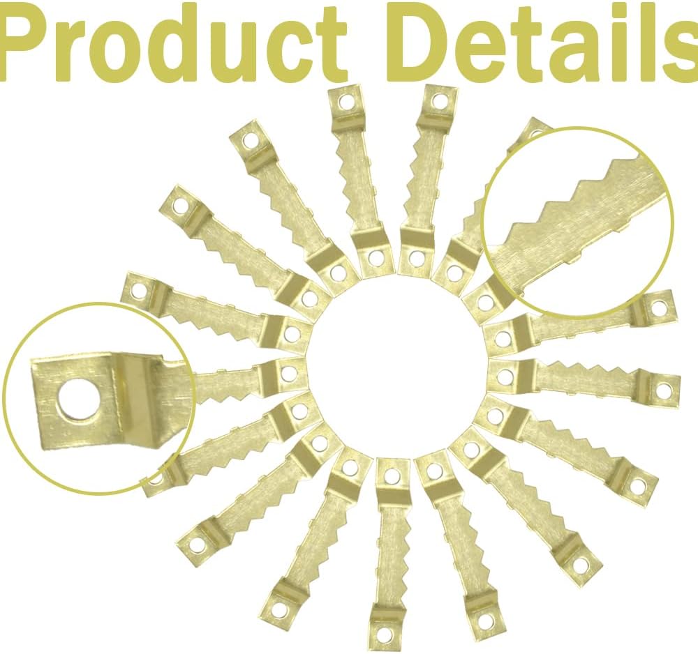 Thumbnail 2 de Yosawa sawtooth picture hangers, 45 × 8 mm
