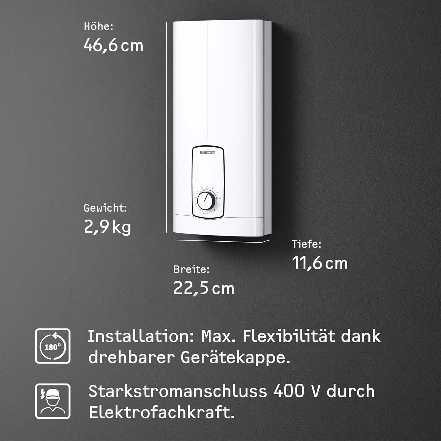 Thumbnail 4 de Stiebel Eltron DHB 18/21/24 ST Trend Durchlauferhitzer