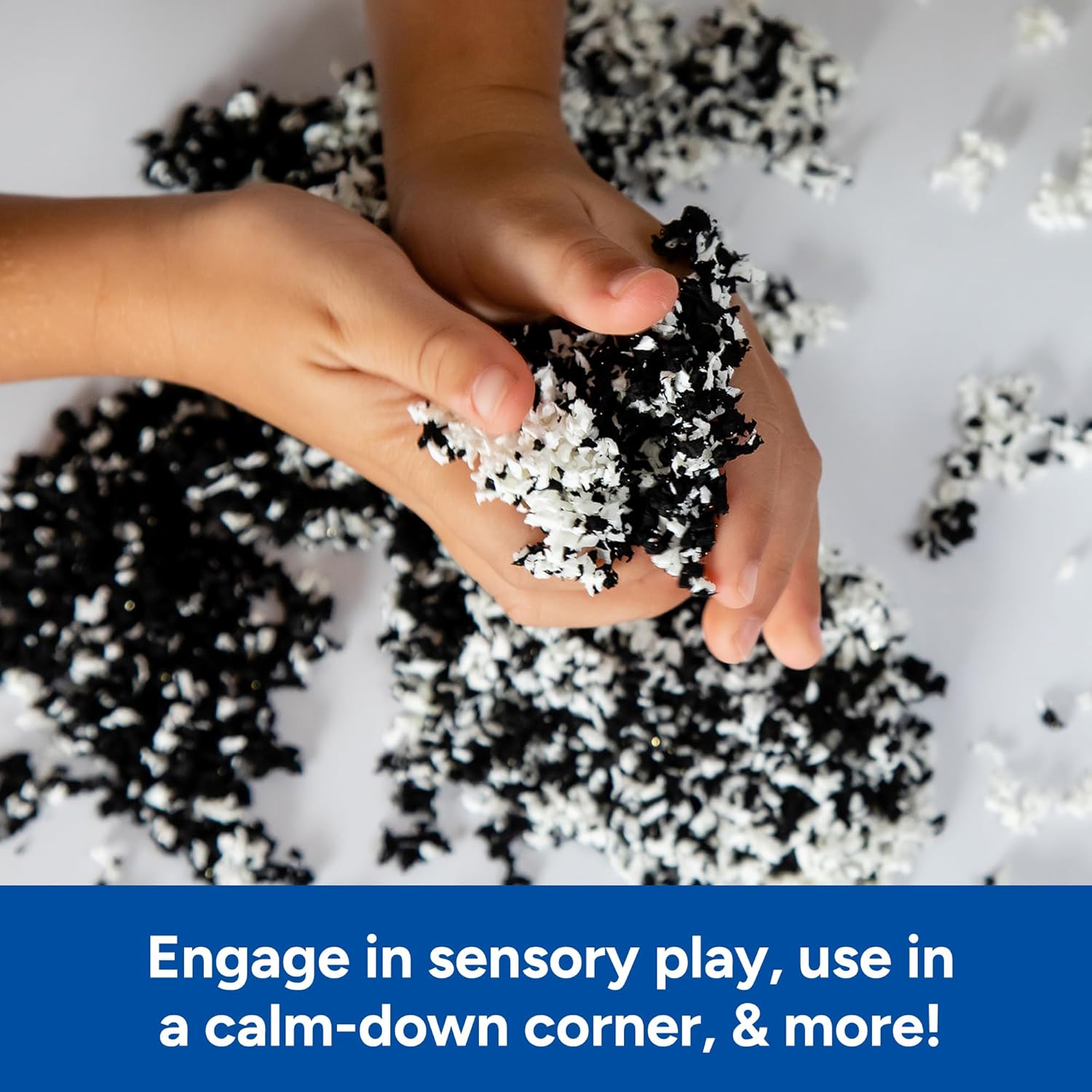 Thumbnail 3 de Learning Resources Playfoam Pluffle Twist Bianco e Nero – Gioco sensoriale che non si secca mai