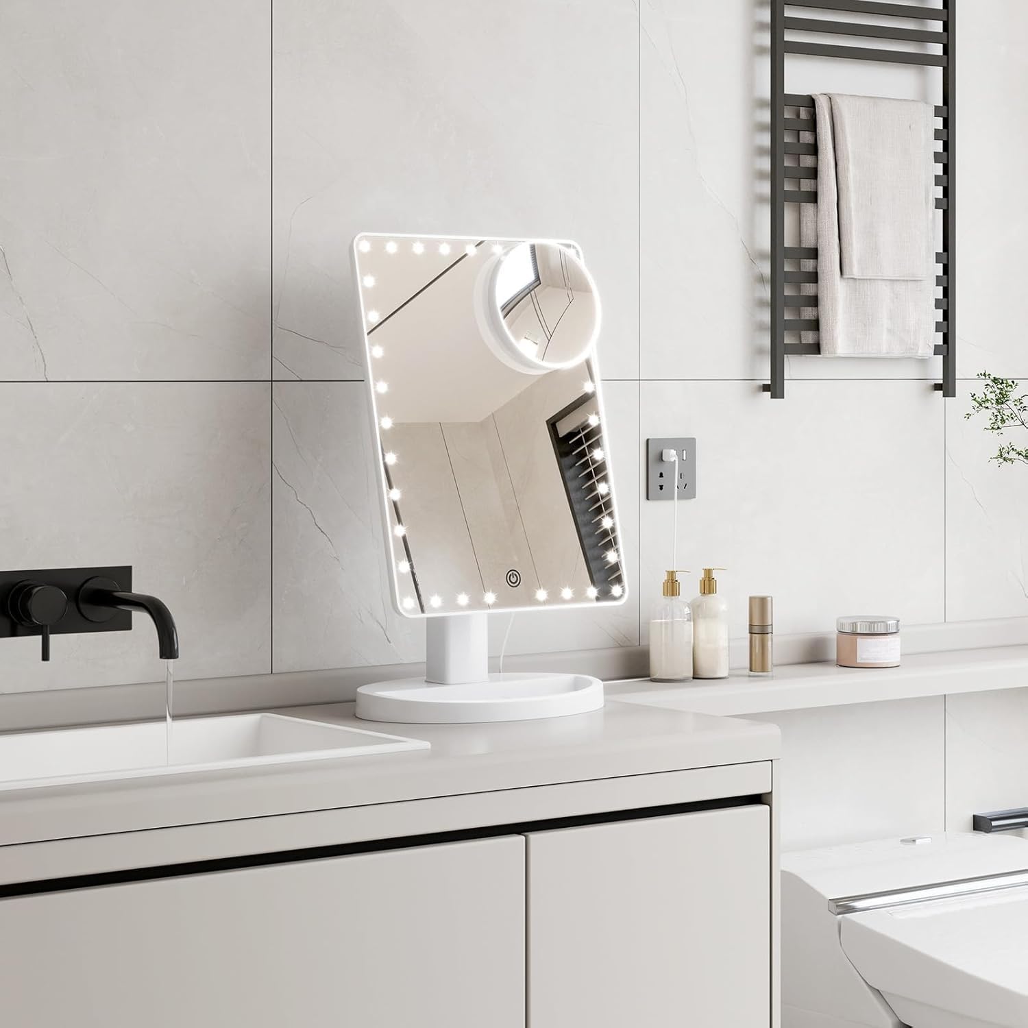 Thumbnail 4 de Espejo Maquillaje Grande 1X/10X con luz 35 LED